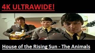 House of the Rising Sun - The Animals 4K ULTRAWIDE video