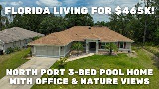 Hidden Gem in North Port!  Pool, Privacy & the Perfect Florida Retreat