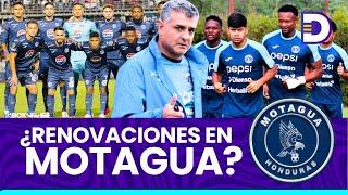 ¡Renovaciones en Motagua! Diego Vázquez da detalles de los jugadores claves para el futuro del club