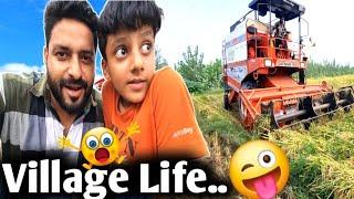 Finally अपनी धान कट गई  Gaon ki life #vlog #villagelife #farmer