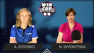 16:15 Anzhela Sydorko - Nataliia Svydnytska 21.09.2024 WINCUP Master. TABLE 2