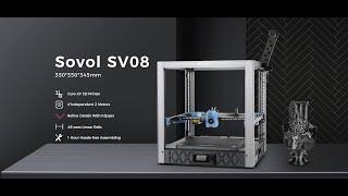 SOVOL SV08 - 350mm Core-XY 3D Printer, a derivative work based on Voron V2.4