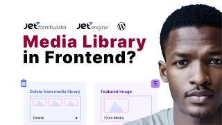 Manage Media Library in the Frontend | WordPress | JetFormBuilder | JetEngine | Crocoblock Tutorial