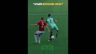 The Last Backheel Goal Was Insane  | #edit #player #goals #newyork #cr7