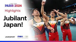 DRAMATIC ENDING! 🫨 | Japan win Gold in the Artistic Gymnastics Men's Team Final  | #Paris2024