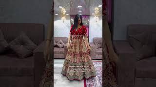 Affordable Bridal Lehenga CholiShopping in Chandni Chowk#shorts #ashortaday #bride #lehenga