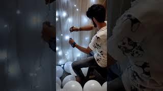 Dreamy Birthday Setup | Birthday Decoration Ideas | Easy Birthday Decoration | Surprise