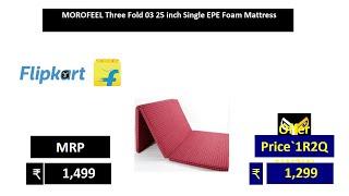 MOROFEEL Three Fold 03 25 inch Single EPE Foam Mattress