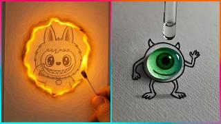 Easy Art TIPS & HACKS That Work Extremely Well ▶ 15