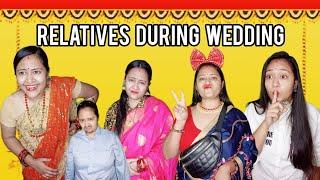 RELATIVES DURING WEDDING...#comedy #bihar || ASTUTI MW ||