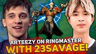 ARTEEZY plays on RINGMASTER with 23SAVAGE in HIGH MMR GAME!