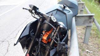 Hyper riding || Badly crashed KTM 390 || status || bike lover status || reels 2022