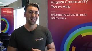 Jamie Whiteway of Taulia interviewed at SCF Forum Asia