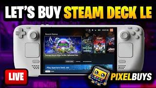 Steam Deck Limited Edition WHITE Preorder LIVE STREAM! LETS PREORDER!