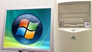 Installing Windows Vista on the $5 Windows 98 PC!