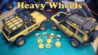 Heavy Metal Wheels for the FMS FCX24M Micro Scale Crawler by Fair RC / Batrazzi