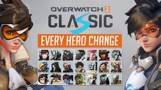 EVERY MAJOR CHANGE for Overwatch 1 (2016) vs Overwatch 2 (2024)