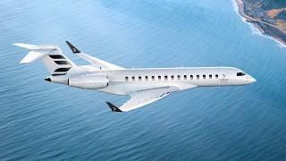 BOMBARDIER GLOBAL 8000: What Is It Like $85M PRIVATE JET?