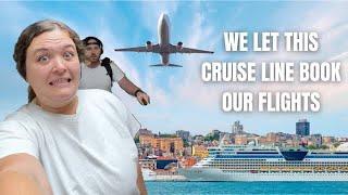 WE LET NORWEGIAN CRUISE LINE BOOK OUR FLIGHTS TO SPAIN