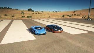 Koenigsegg REGERA vs Bugatti VEYRON SS Drag Race | Forza Horizon 3