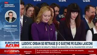 Orban propune un tandem Lasconi -  Bolojan. „Ar fi foarte bine ca PNL să-și retragă candidatul”