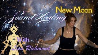 New Moon Sound Healing || Heart Frequency for Healing and Emotional Release 