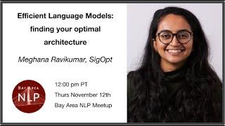 Efficient Language Models: finding your optimal architecture