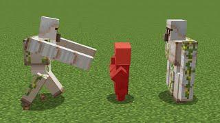 what if iron golem attacks villager in front of another iron golem?