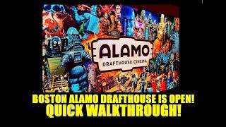 The New ALAMO DRAFTHOUSE Cinema IS OPEN in BOSTON!