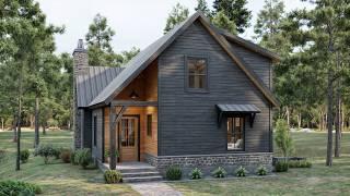 26'x36' (8x11m) Cozy Cottage Tour: Your Perfect Vacation Hideaway