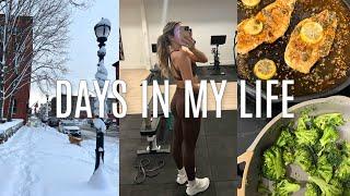 VLOG: New Year, New Me ! 2025 goals, cleaning, cooking, working out, etc.