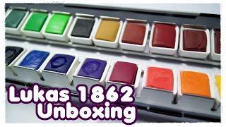 Lukas 1862 Aquarell Unboxing + erster Eindruck