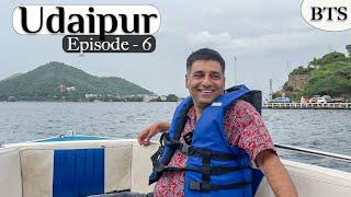 EP 6 - BTS Udaipur, Boating at Fatehsagar Lake | Kumbha Kala Sangeet Parishad