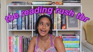 BOOKS I WILL READ FOR THE READING RUSH | 2020