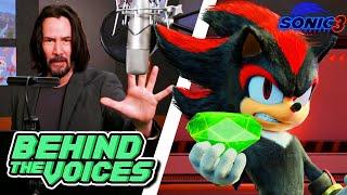 Sonic the Hedgehog 3 | Keanu Reeves is Shadow the Hedgehog | Behind the Voices