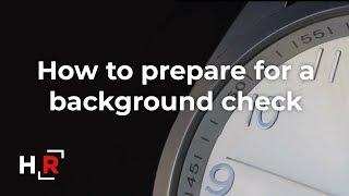 How to Prepare For a Background Check (ASL included)