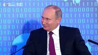 Путину рассказали анекдот про тракториста 09.02.2018