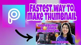 Easiest way to make Thumbnail  | YouTube thumbnail