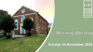 Morning service -  Sunday  24th November 2024