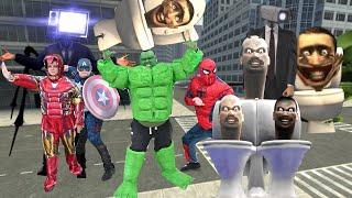 Superheroes VS Skibidi Toilet season 3 (all episodes)