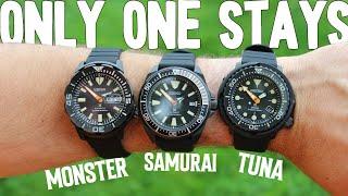 SEIKO Black Series | I'm ONLY Keeping ONE! | Which Watch Did I Choose? | Monster? Samurai? Tuna?
