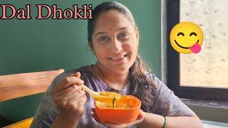 Dal Dhokli  आज बनवली Gujrati स्पेसिअल डिश डाळ ढोकली  || Try this gujrati authentic dish ||