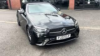 Mercedes E220 2.0 E220d AMG Line Night Edition (Premium Plus) Cabriolet 2dr Diesel G-Tronic+ Euro 6