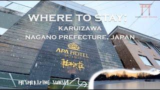 Where to stay in Karuizawa: APA Hotel Karuizawa Ekimae | Nagano | Winter