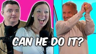 Can Bob Mortimer Really Break an Apple in Half!? WILTY (REACTION)