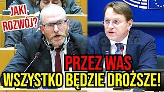 GRZEG0RZ PRZYSZPILIŁ UNIJNEGO KOMISARZA W EUROPARLAMENCIE!