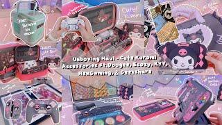 [4K]Unboxing Haul- Kuromi Accessories & Cute Gadgets Ft. Ecozy, Kyy, HexGaming, & GeekShare