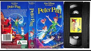 Peter Pan (1953) . (18th March 1993 - UK VHS)