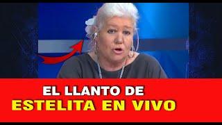 "ES TERRIBLE": Estelita Muñoz rompe en llanto al recordar en Vivo por america tv