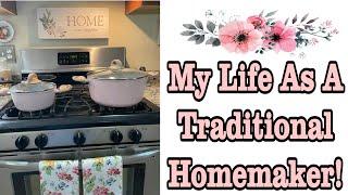 How I Live As a Housewife!  Do I Split House Chores & Finances With My Husband? Slow Living Vlog